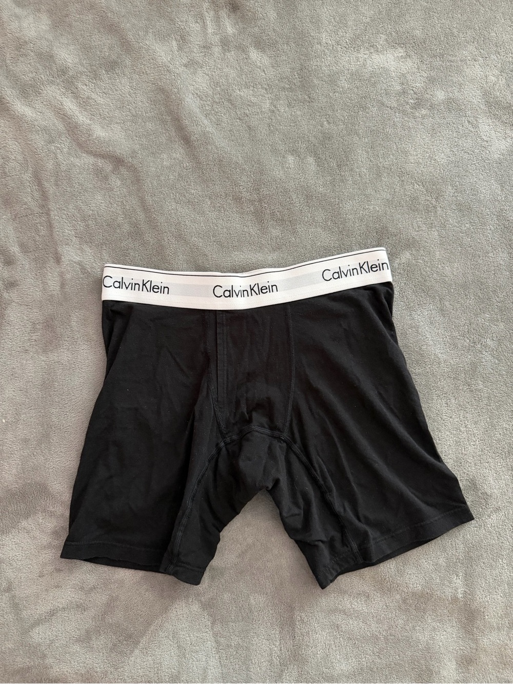 Calvin Klein Women’s Black Cotton Boxer Briefs